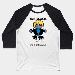 Mr Sleaze Baseball T-Shirt